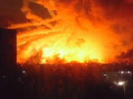 Возле Харькова взорвался наибольший в Украине склад с артиллерийскими боеприпасами (Фото, видео)