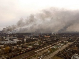Заместитель Минобороны Украины: пожар в Балаклее погашен