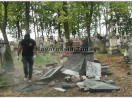 В Польше пророссийские вандалы разрушили памятник воинам УПА (видео, фото)