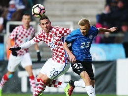 Обидчик сборной Украины команда Хорватии потерпела разгромное поражение от Эстонии