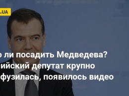 Надо ли посадить Медведева? Российский депутат крупно оконфузилась, появилось видео