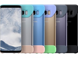 Samsung представила странный чехол для Galaxy S8, покрывающий только верхнюю и нижнюю части смартфона