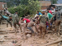 В Колумбии из-за схода оползня погибли 150 человек