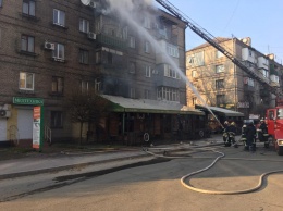 Нешуточный пожар в Запорожье - горели сразу две квартиры