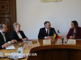 Мэр Николаева встретился с Послом Франции в Украине Изабель Дюмон