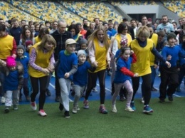 В Киеве прошел массовый забег детей-аутистов (ФОТОРЕПОРТАЖ)