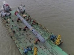 В порту Рени впервые перегрузили оборудование весом 235 т и длиной 34 м (фото)