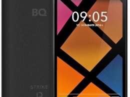 В РФ выпустили бюджетный смартфон BQ-5057 Strike 2