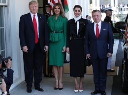 Мелания Трамп встретилась с королевой Иордании Ранией