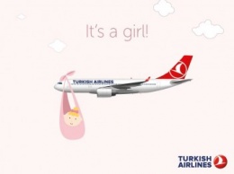 Экипаж самолета Turkish Airlines принял роды в небе над Африкой (фото)