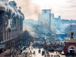 В центре Киева воссоздают события во время Евромайдана в рамках расследования (видео)