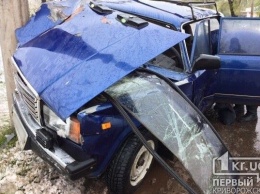 ДТП в Кривом Роге: водитель Lanos спровоцировал аварию и скрылся