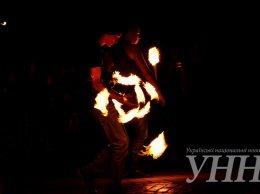 Международный фестиваль огненного искусства стартовал в Ужгороде