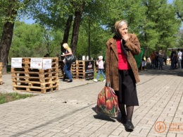В Донецке проводят фестиваль еды без еды