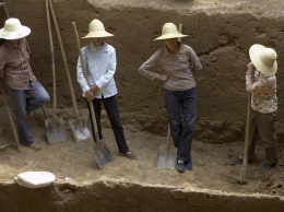 В Китае обнаружили 18 могил гуннов