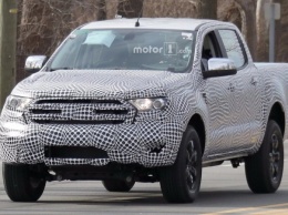 На тесты отправлен пикап Ford Ranger нового поколения