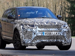 Новый Range Rover Evoque на свежих шпионских фото
