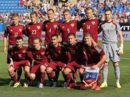 Сборная России по футболу занимает 61-е место в рейтинге ФИФА