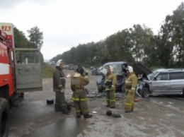 В Тульской области в ДТП пострадали 8 человек
