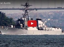 В Черное море зашел американский ракетный эсминец (видео)