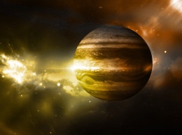 NASA опубликовало фото «акварельных штормов» на Юпитере