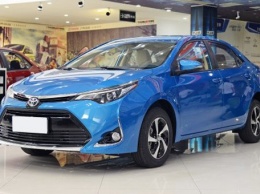 В Китае собирают заказы на новый седан Toyota Levin