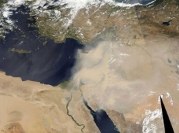 Ближний Восток накрыла песчаная буря