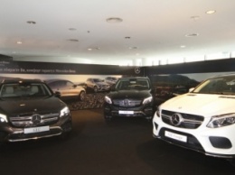 Mercedes-Benz привез в Украину три новых кроссовера