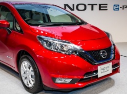 Новый гибридный Nissan Note e-Power
