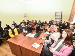 Мастера веб-студии «Фабрика идей» UMH провели практический семинар с одесскими студентами