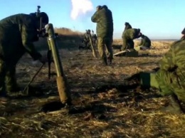 Боевики из минометов обстреляли позиции вблизи Мариуполя