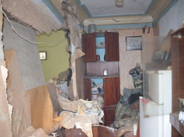 В Ингульском районе в частном доме взорвался газовый баллон, один человек пострадал