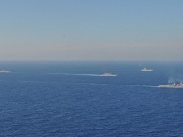 Корабли ЧФ РФ вышли в Средиземное море для тактических учений