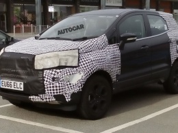 Фейслифтинговый Ford EcoSport 2017 тестируют в Англии