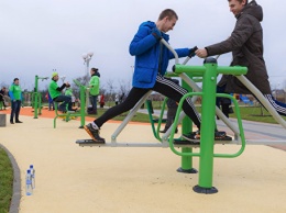 В этом году в Крыму установят 124 спортивные площадки и построят футбольное поле