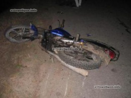 ДТП на Ровенщине: в результате падения мотоцикла травмированы двое юношей. ФОТО