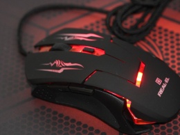REAL-EL RM-520 Gaming - бюджетная игровая мышка с красивой подсветкой и хорошей эргономикой