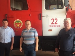 Пожарные Крыма посетили краснодарских коллег