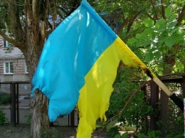 Малолетних жителей Запорожской области накажут за флаг