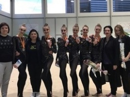 Украинские гимнастки выграли четыре медали в Испании
