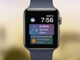 Apple watchOS 4 выйдет уже осенью