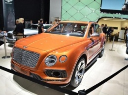Bentley Bentayga показали во Франкфурте