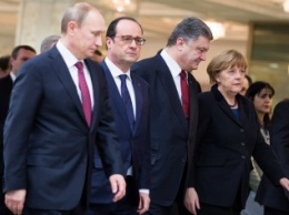 Кремль сообщил тему разговора лидеров "нормандской четверки" 2 октября в Париже