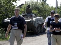 ОБСЕ зафиксировала на Луганщине сосредоточение значительного количества тяжелого вооружения боевиков
