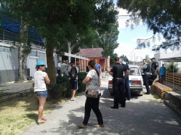 В Скадовске напали на полицейского