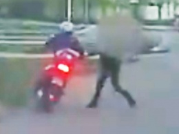 Прохожая помогла полиции догнать мотоциклиста