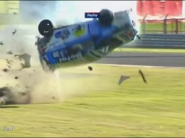 Серьезная авария на этапе Fiat Punto Abarth Competizione 2017 в Аргентине. ВИДЕО