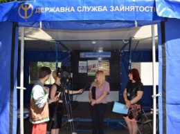 В Покровске состоялась выездная акция Мобильного центра профориентации