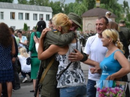 В Павлограде нацгвардейцы присягнули на верность украинскому народу