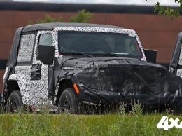 Появились первые фото двухдверного Jeep Wrangler